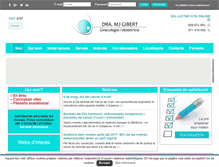 Tablet Screenshot of doctoragibert.com